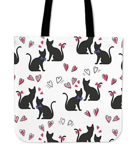 Cat Love Cloth Tote Bag! -->> 15% OFF!!