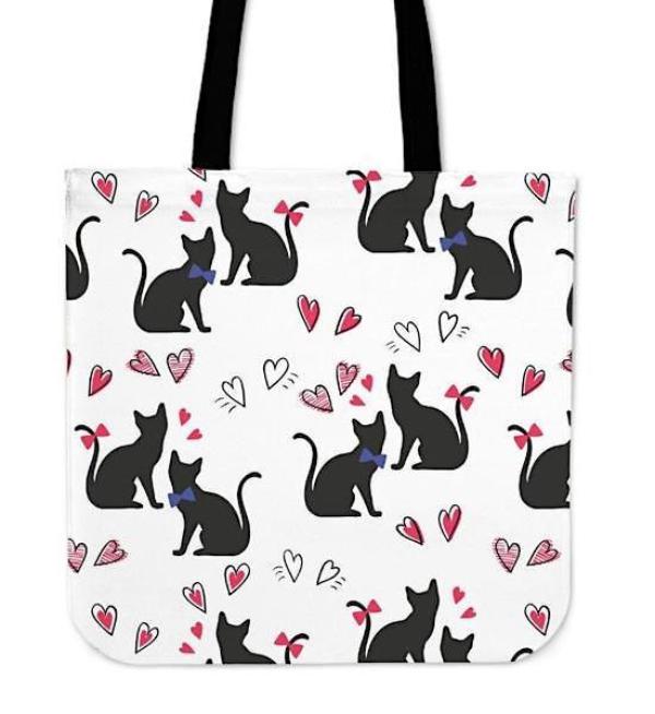 Cat Love Cloth Tote Bag! -->> 15% OFF!!