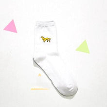 Embroidered Dog Breeds Socks!