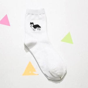 Embroidered Dog Breeds Socks!