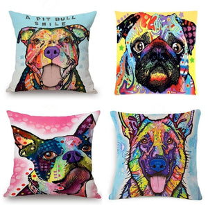 23 Awesome Pillow Graphic Prints Of Your Favorite Dogs! -->> 25% OFF!