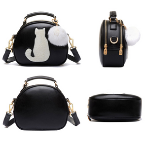 Unique Fun Furry Cat Silhouette Handbags!
