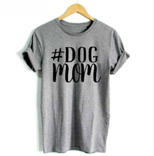 Hashtag DOG MOM Printed T-Shirt!  NOW -->>20% OFF!