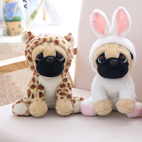 Cute Soft & Snuggly Stuff Pug Dog Toy!