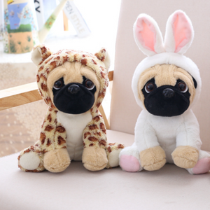 Cute Soft & Snuggly Stuff Pug Dog Toy!