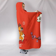 I Love Dogs!  Hoodie Blanket!