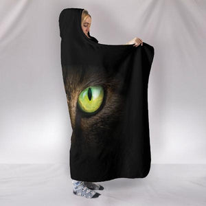 Awesome Cat Eyes Hooded Blanket!