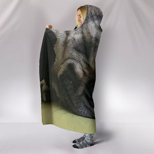 Awesome Pug Sophie Hooded Blanket!