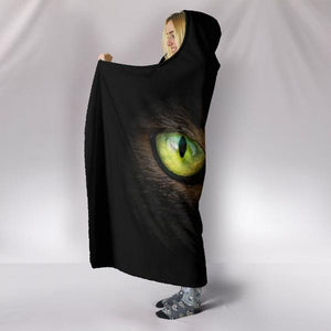 Awesome Cat Eyes Hooded Blanket!