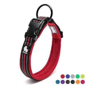 Soft Padded Reflective Dog Collars