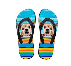 Awesome Dog Print Flip Flops!   6 Breeds! -->> 20% OFF!