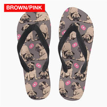 Lovely Pug Flip Flops! (19 Awesome Designs Available) -->>20% OFF!