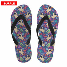 Lovely Pug Flip Flops! (19 Awesome Designs Available) -->>20% OFF!