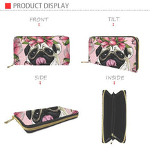 Adorable Pug Printed Coin Purse, Clutch, & Make Up Bags!