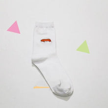 Embroidered Dog Breeds Socks!