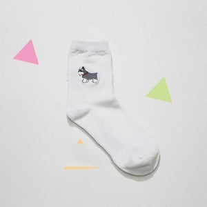 Embroidered Dog Breeds Socks!