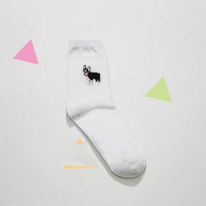 Embroidered Dog Breeds Socks!