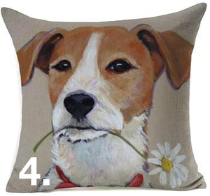 Cute Dog Printed Pillow Cushion Covers! -->> 25% OFF!