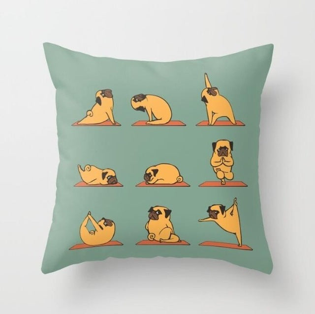 Awesome Pug Cushion Covers!  -->>15 Designs! NOW-->>20% OFF!