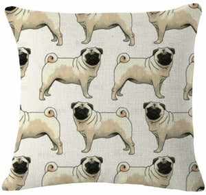 Awesome Pug Cushion Covers!  -->>15 Designs! NOW-->>20% OFF!