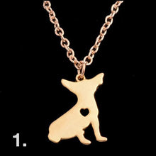 LOVE These Cute Silhouette Dog Necklaces!  NOW -->> 70% OFF!