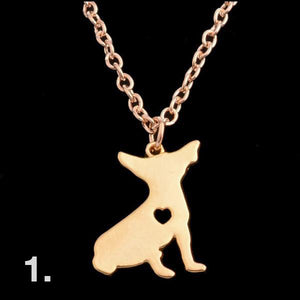 LOVE These Cute Silhouette Dog Necklaces!  NOW -->> 70% OFF!