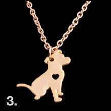 LOVE These Cute Silhouette Dog Necklaces!  NOW -->> 70% OFF!