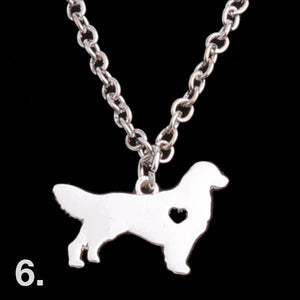 LOVE These Cute Silhouette Dog Necklaces!  NOW -->> 70% OFF!