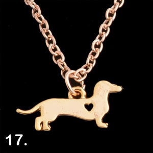 LOVE These Cute Silhouette Dog Necklaces!  NOW -->> 70% OFF!