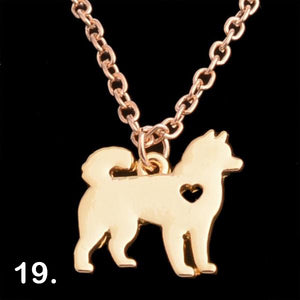 LOVE These Cute Silhouette Dog Necklaces!  NOW -->> 70% OFF!