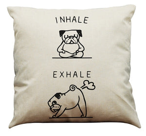 Awesome Pug Cushion Covers!  -->>15 Designs! NOW-->>20% OFF!