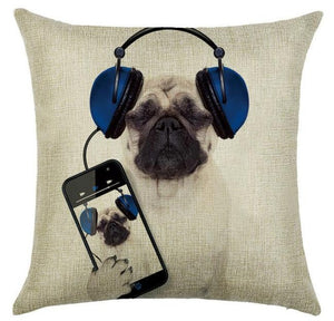 Awesome Pug Cushion Covers!  -->>15 Designs! NOW-->>20% OFF!