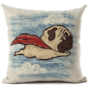 Awesome Pug Cushion Covers!  -->>15 Designs! NOW-->>20% OFF!