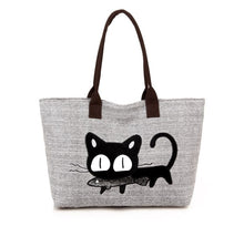 Women's Fun Cat Beach Tote Bags!  4 Colors!