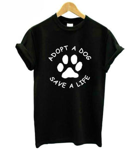 "Adopt A Dog, Save A Life" T-Shirts!