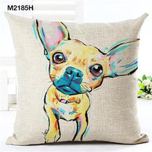 Unique & Colorful Dog Portrait Cushions Covers!  16 Breeds Available!