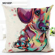 Unique & Colorful Dog Portrait Cushions Covers!  16 Breeds Available!