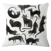 Fabulous Black & White Cat Print Cushion Covers! NOW -->> 25% OFF!