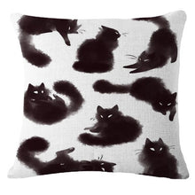 Fabulous Black & White Cat Print Cushion Covers! NOW -->> 25% OFF!