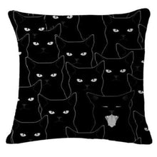 Fabulous Black & White Cat Print Cushion Covers! NOW -->> 25% OFF!