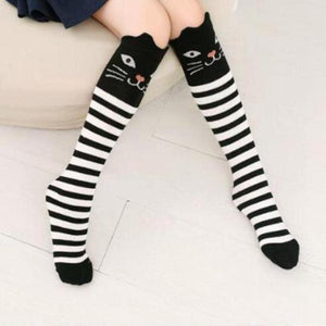 Cute Cat Knee High Socks!