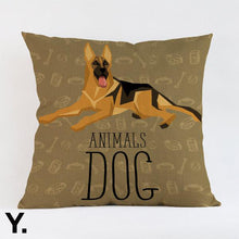 Decorative Dog Print Cushion Covers! -->16 Breeds! -->>2 Sizes! NOW-->> 30% OFF!