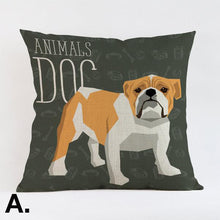 Decorative Dog Print Cushion Covers! -->16 Breeds! -->>2 Sizes! NOW-->> 30% OFF!