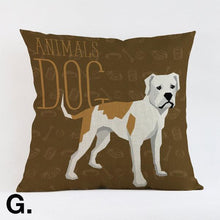 Decorative Dog Print Cushion Covers! -->16 Breeds! -->>2 Sizes! NOW-->> 30% OFF!