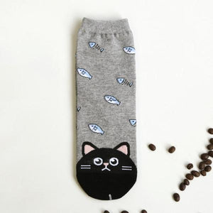 Dots and Stripes Animal Character Socks!