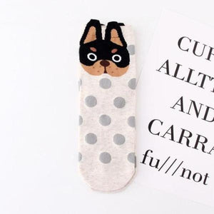 Dots and Stripes Animal Character Socks!