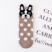 Dots and Stripes Animal Character Socks!