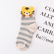 Dots and Stripes Animal Character Socks!