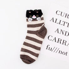 Dots and Stripes Animal Character Socks!