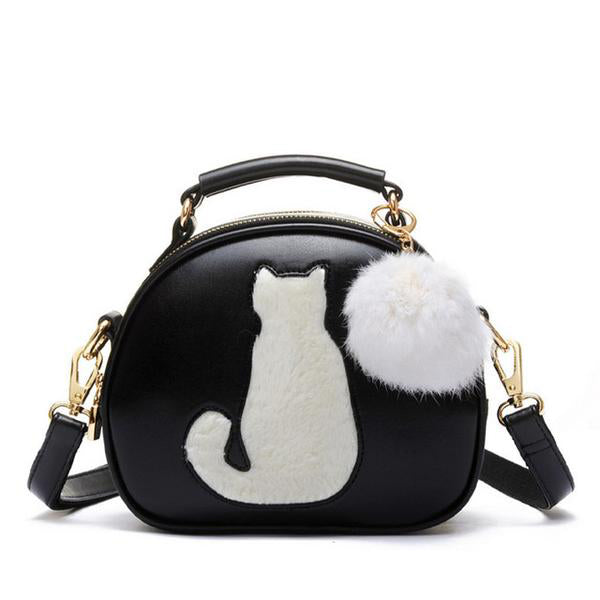 Unique Fun Furry Cat Silhouette Handbags!